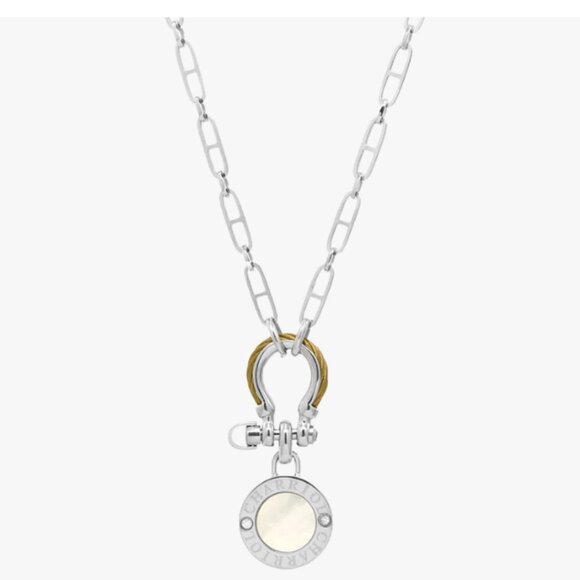 St. Tropez Mariner Shackle & Coin Necklace from Charriol - Picture 1 of 8
